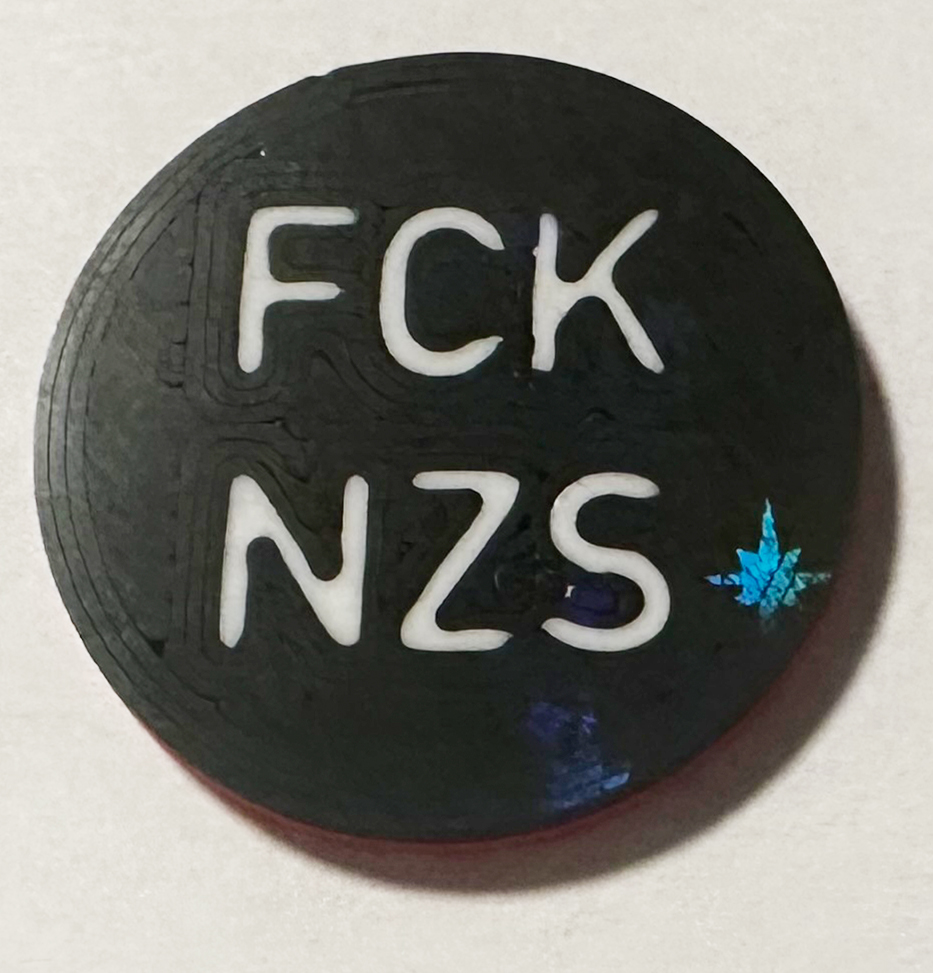 FCK NZS - Einkaufswagenchip – Bild 4
