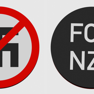 FCK NZS - Einkaufswagenchip